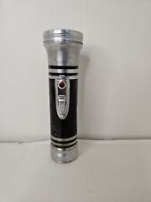 Vintage Kent D CELL FLASHLIGHT BLACK AND CHROME picture