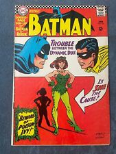 Batman #181 1966 DC Comic Book Key 1st Poison Ivy Missing Centerfold Pin-Up picture