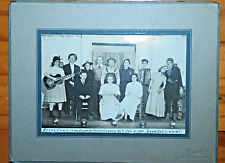 Cabinet Card Photo Perry Co OH Youth Council No.1 Jan.15 1942 