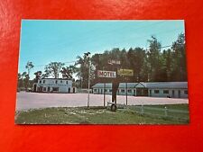 Vintage  UNUSED Postcard~ONTARIO CANADA~LOR-LEE MOTEL & TEXACO STATION ~ BARRIE picture