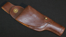 Interwar - WWII U.S. Private Purchase Mounted Type M1911A1 Brown Leather Holster picture