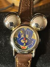 Vintage Rare Full Mickey Mouse Face and Bezel. WORKING, NM Collectors Must picture