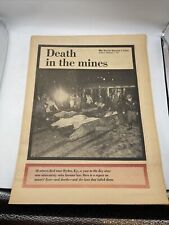 Death In The Mines - Courier Journal From February 7, 1971 - 38 Miners Hyden, KY picture