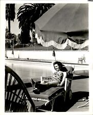 BR52 Rare Original Photo ANN RUTHERFORD Gorgeous Actress Sunbathing in Swimsuit picture