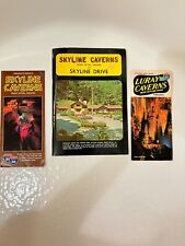 Vtg Brochures 3 Total Skyline Caverns and Laray Caverns 1986 Virginia picture