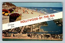 Hollywood By The Sea FL-Florida, General Greetings, c1959 Vintage Postcard picture