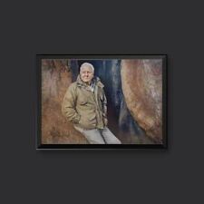 Sir David Attenborough 12 x 8 Signed Picture. picture