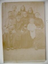 Cabinet Card William Lincoln Keppler Family, Iowa picture