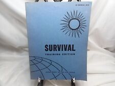 Vtg 1962 Department of the Air Force Survival Training Edition AF Manual 64-3 picture