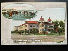 Vintage Postcard 1907-1915 Long Beach Sanitarium Baths, California (CA) picture