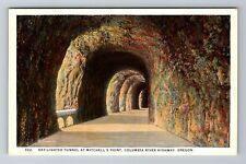 OR-Oregon, Day Lighted Tunnel, Mitchell's Point, Antique, Vintage Postcard picture