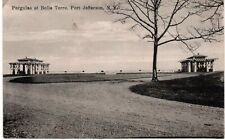 Pergolas Belle Terre Port Jefferson Long Island NY 1909 Postcard picture