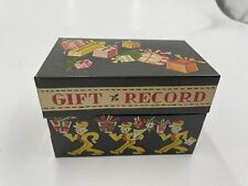 Vintage Rare design metal Stylecraft Gift Record box  picture