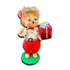 Annalee Silver Sparkle Christmas Mice Doll 2013 Mobilitee Xmas Mouse 8 In Figure picture