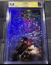 Venom #29 Crain Christmas Rainbow Signed & Sketch & Revision Toxin 1/1 CGC 9.8 picture