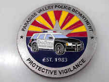 PARADISE VALLEY POLICE DEPARTMENT PROTECTIVE VIGILANCE CHALLENGE COIN picture