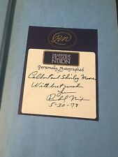Signed Autographed The Memoirs Of Richard Nixon Book picture