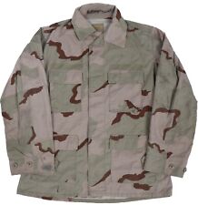 Large Long- US Army 3 Color DCU Field Jacket BDU Tri Color Desert Uniform Shirt picture