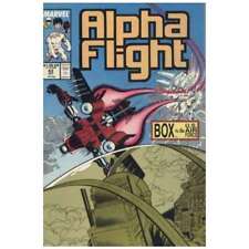 Alpha Flight #63  - 1983 series Marvel comics NM Full description below [x` picture