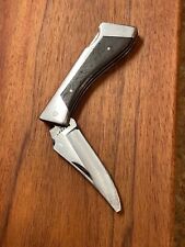 VINTAGE RARE MODEL 150 SHARP BRAND LOCKBACK FOLDING HUNTER POCKET KNIFE  1980s picture