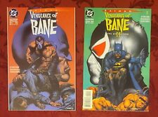 Batman Vengeance of Bane 1 and 2 Original 1st Printing VERY NICE picture