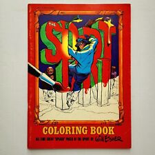 THE SPIRIT: Coloring Book (1974) FN/Clean GREATEST SPLASH PGS By WILL EISNER picture