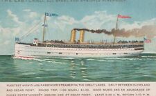 ZAYIX Passenger Steamer SS Eastland Sank 844 Passenger Died Advertising Postcard picture