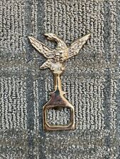 Virginia Metalcrafters Eagle Brass Bottle Opener 24-81 picture