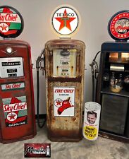 1930’s TEXACO Fire Chief Gilbarco Gas Pump - Rustoration picture