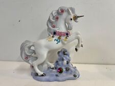 Vintage Princeton Galleries “Love’s Magician” Porcelain Unicorn  Figurine 1995 picture