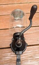 Antique Arcade Wall Mounted Coffee Grinder Mill - Cast Iron picture