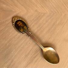 Vintage Gold Tone Elvis Collector Spoon Souvenir picture
