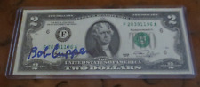 Bob Crippen NASA astronaut signed autographed $2 dollar bill Pilot Shuttle STS-1 picture
