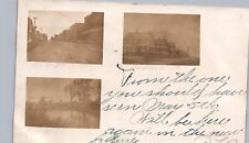 MULTIVIEW SCENES c1910 loyal wi real photo postcard rppc wisconsin history picture