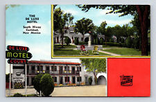 The De Luxe Motel Court Hwy 62 Carlsbad New Mexico NM Roadside America Postcard picture