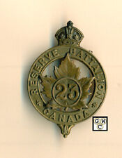Canada C.E.F Cap Badge 23 Reserve Battalion ; Extremely Rare picture