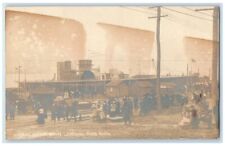 c1906 Before Launching Hendrick Hudson Steamer Ship Clark RPPC Photo Postcard picture