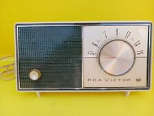 Vintage RCA Victor Green Tube Radio picture