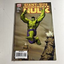 GIANT SIZE INCREDIBLE HULK #1 (Marvel Comics 2008) One Shot picture
