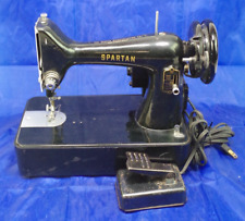 Vintage Singer Spartan 192K Sewing Machine Needs Repair Slow Motor AS IS picture
