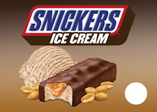 Snickers Ice Cream Bar, Ice Cream Truck Sticker, decal 7