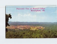 Postcard Panoramic View of Howard  College Birmingham Alabama USA picture