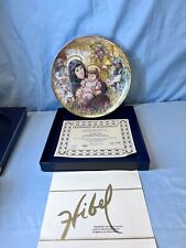 Knowles 1988 The Adoration Of The Shepherds Edna Hibel Christmas Collector Plate picture