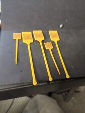 Lot Of 5 Brown County Indiana Ramada Inn Cocktail Stir Sticks picture