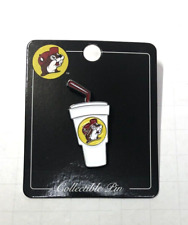 Buc-ee’s Travel Center Collectible Pin - White Cup - 1 inch diameter, Pin-02 picture
