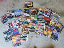 VINTAGE Lot 50+  HOT ROD MAGAZINE, Four Wheeler, Off Road American Trucker 1980s picture