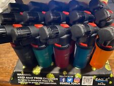 LOT of 12 Eagle Mighty Angle Double Torch  Various Colors picture