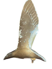 Vintage Two Brass Birds Vertical Wings Orientation Screw Bottom picture