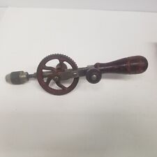 Vintage Mohawk Brand Egg Beater Style Hand Drill, Turns Freely, Chuck Opens picture