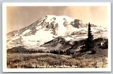 RPPC Mount Rainier From Mazama Ridge Washington Pacific NW Postcard picture